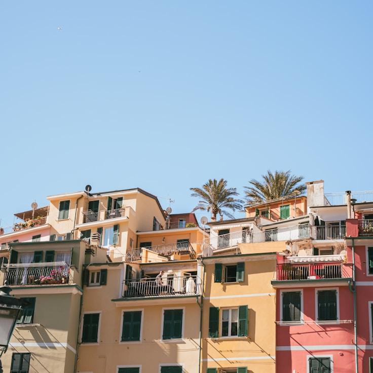 Kids playground area in Italy